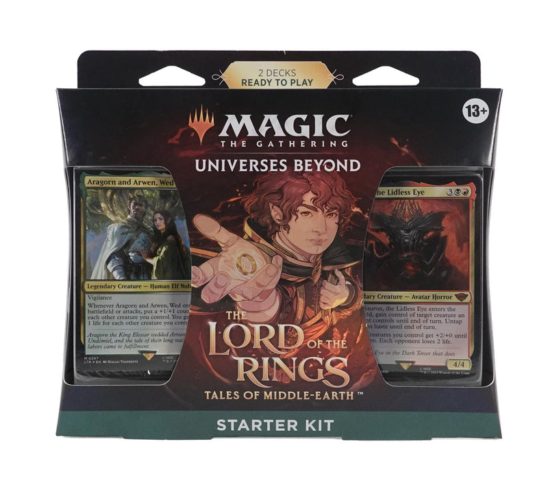 Magic the Gathering The Lord of the Rings: Tales of Middle-earth Starter Kit (2 Theme Decks)  (LOTR / LTR)