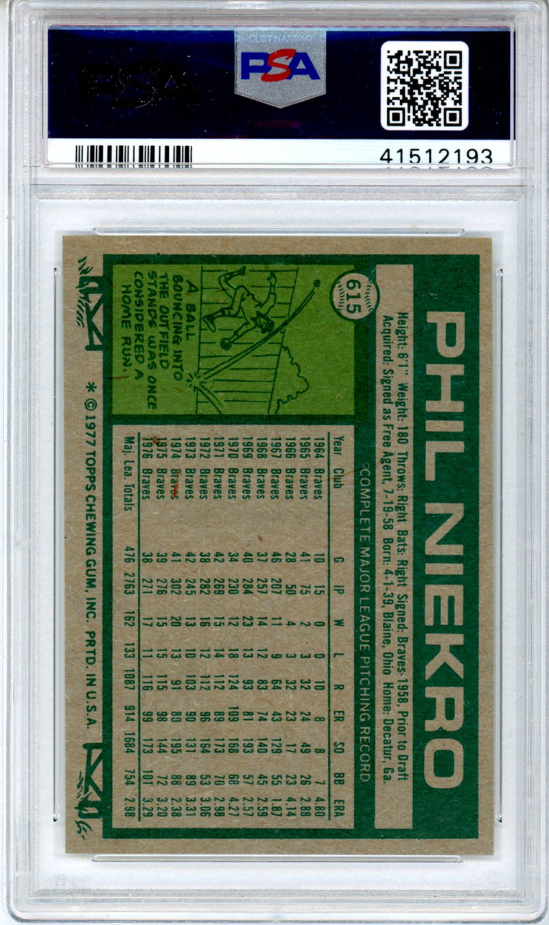 1977 Topps Phil Niekro