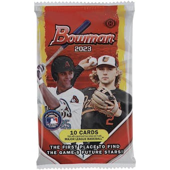 2023 Bowman Baseball Hobby Pack or Pack Lots