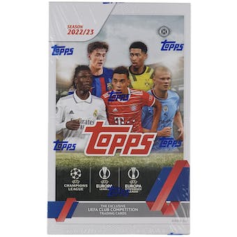 2022/23 Topps UEFA Club Competitions Soccer Hobby Box