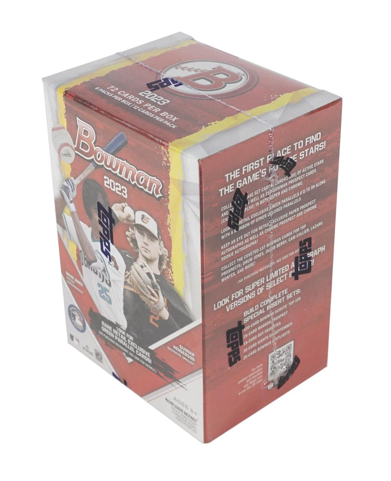 2023 Bowman Baseball 6-Pack Blaster Box (Value Box Hobby Direct)