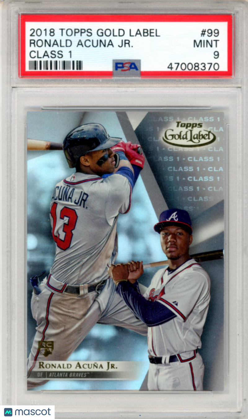 2018 Topps Gold Label Ronald Acuna JR.