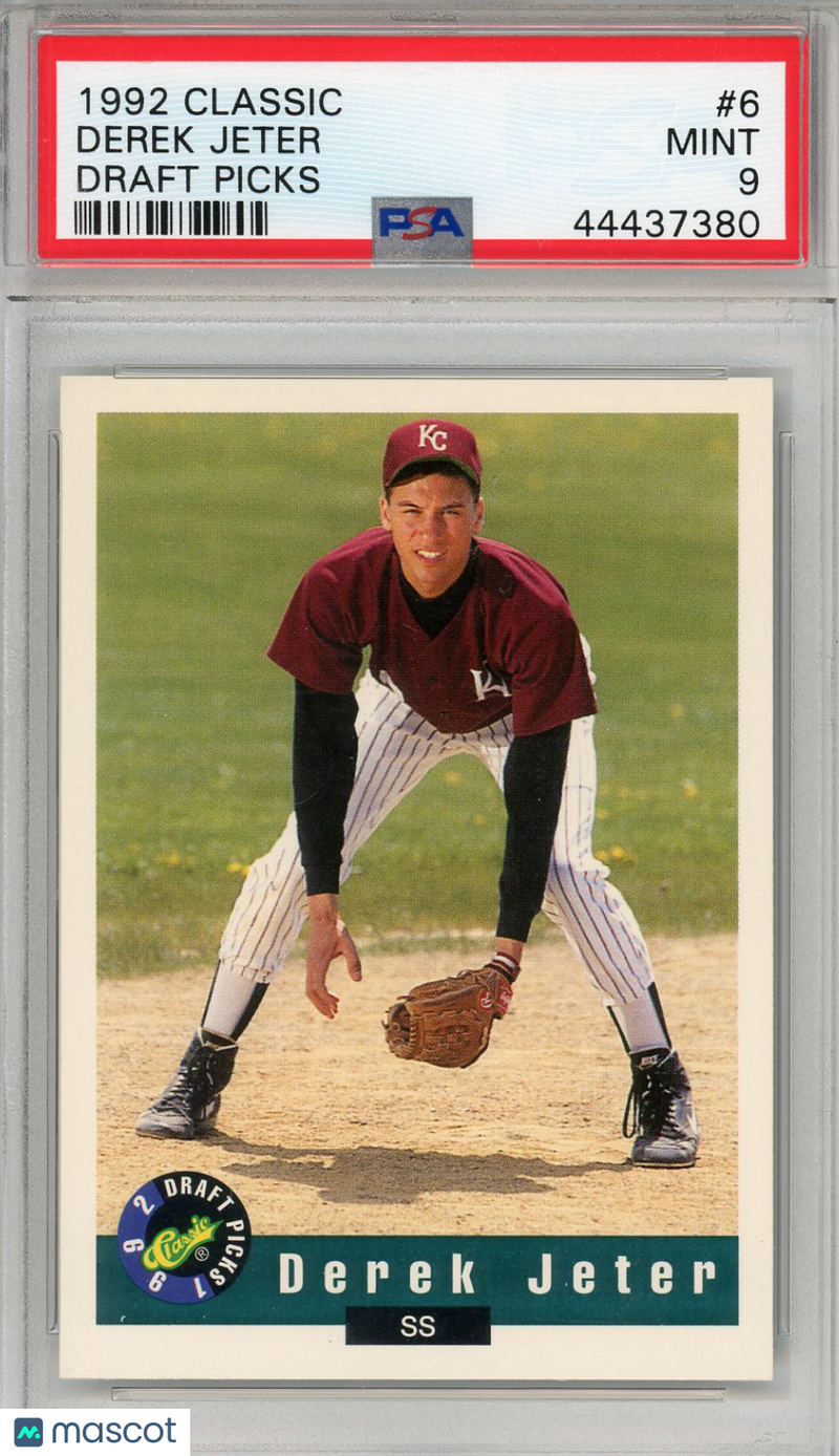 1992 Classic Draft Picks Derek Jeter