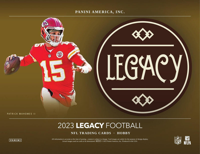 2023 Panini Legacy NFL Trading Card Box (Hobby)