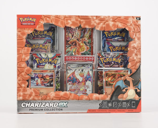 Pokemon Charizard ex Premium Collection Box (Ripped Lived)
