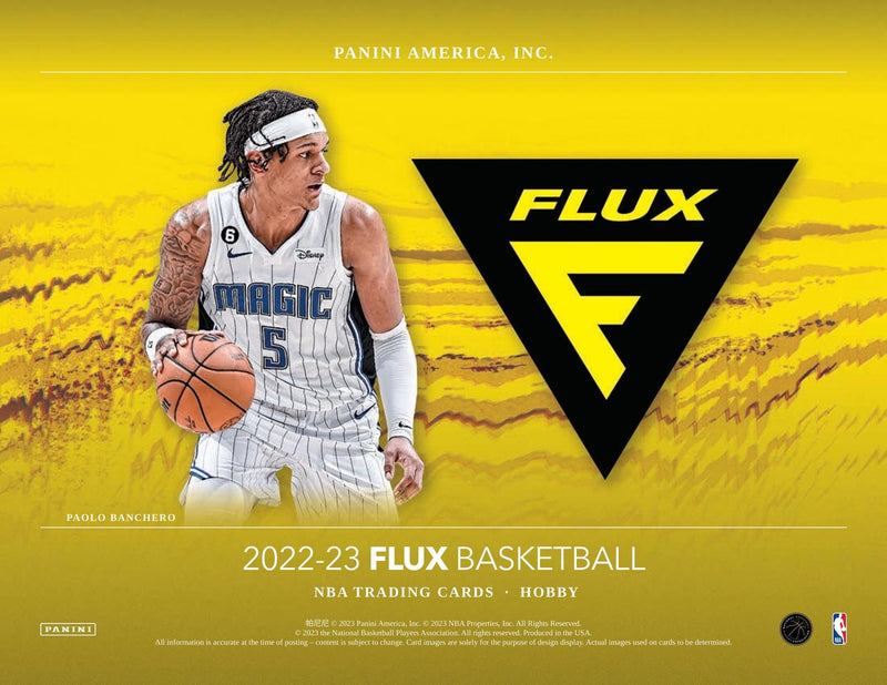 2022/23 Panini Flux Basketball Hobby Box (1 Auto Paolo ??? )