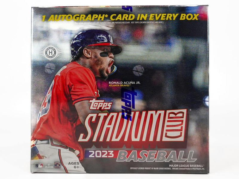 CASE OF 2023 Topps Stadium Club Baseball HTA Mega Hobby Compact Breakers Boxes (16-Box Case)