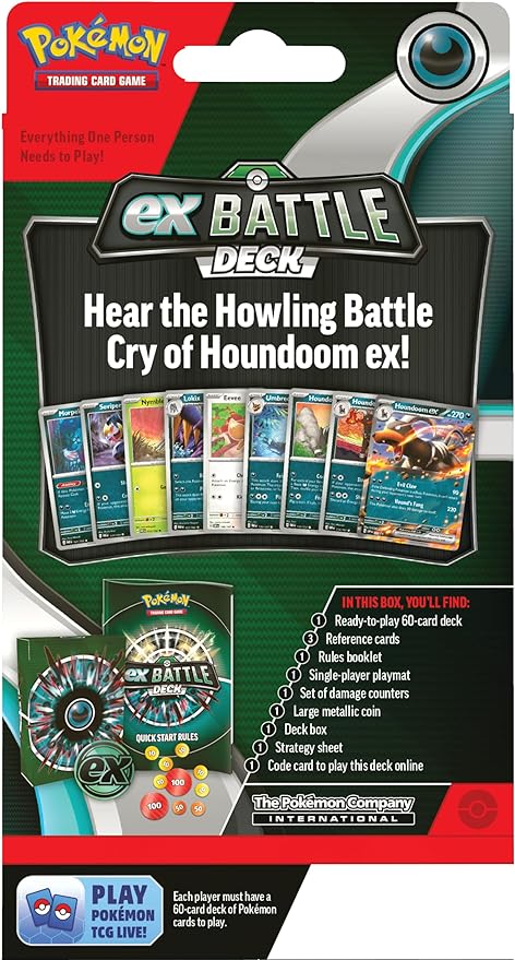 battle deck pokemon cards Pokemon ex Battle Deck Houndoom ex