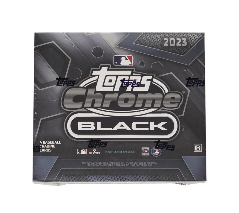 2023 Topps Chrome Black Baseball Hobby Box (1 Encased Auto/Box)