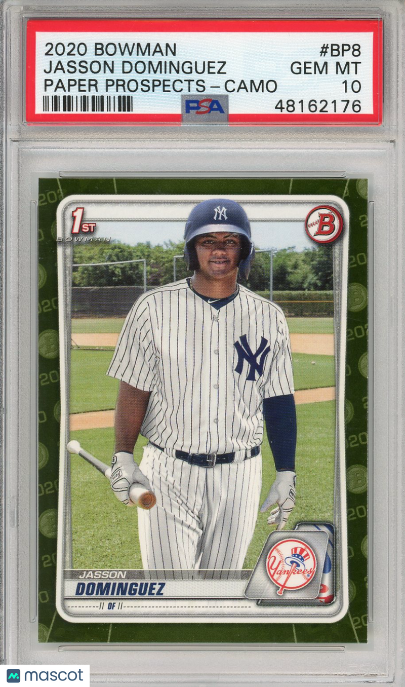 2020 Bowman Paper Prospects Jasson Dominguez Camo