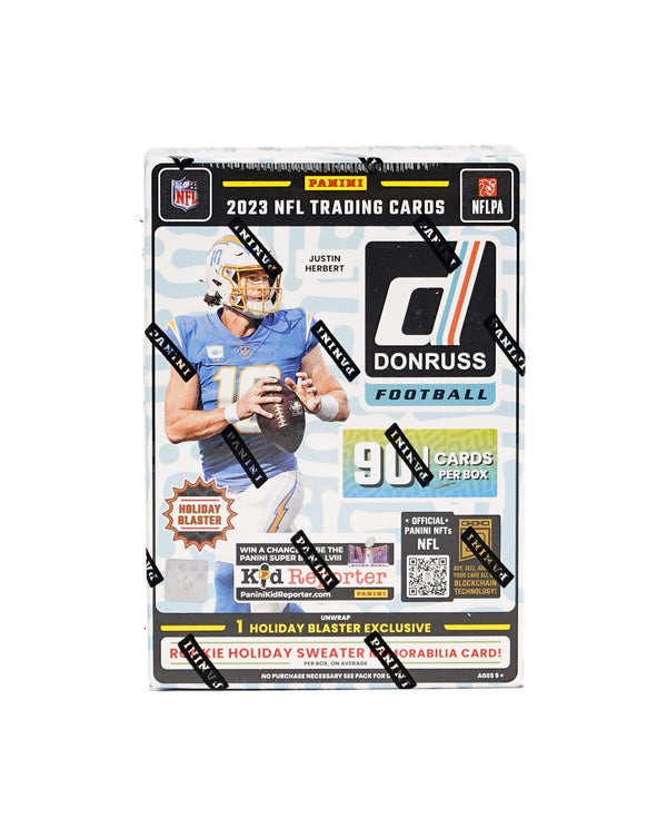 2023 Panini Donruss Football 6-Pack Holiday Blaster Box (Rookie Holiday Sweater)