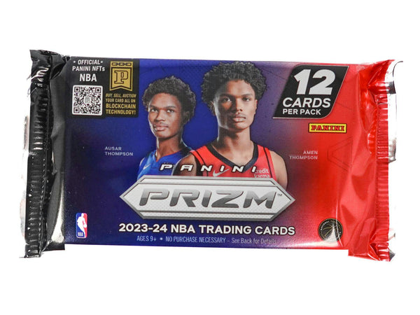 ONE PACK of 2023/24 Panini Prizm Basketball Hobby NBA Cards (12 Cards/Pack)
