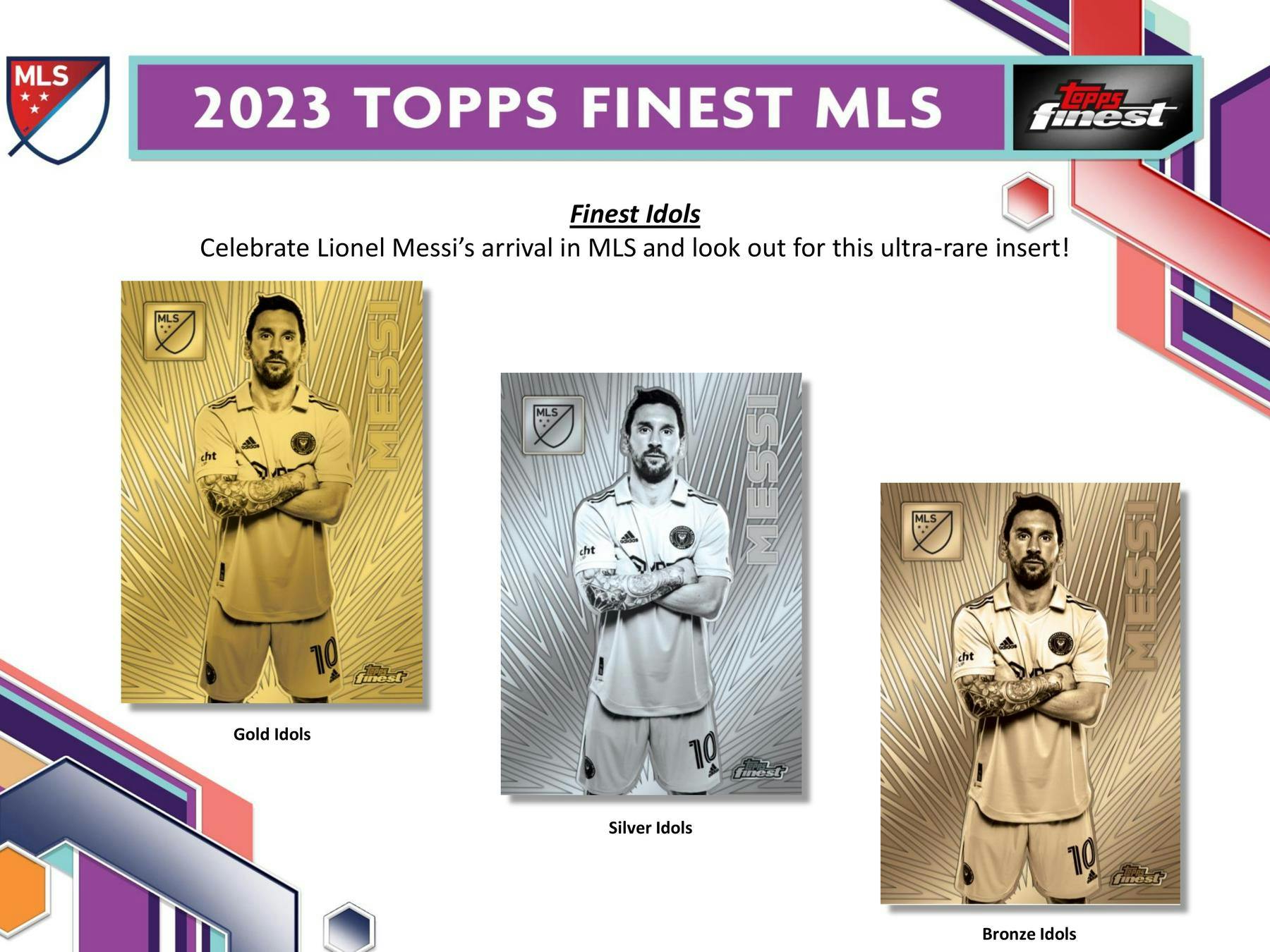 2023 Topps MLS Major League Soccer Finest Soccer Hobby Box (2 Autos)