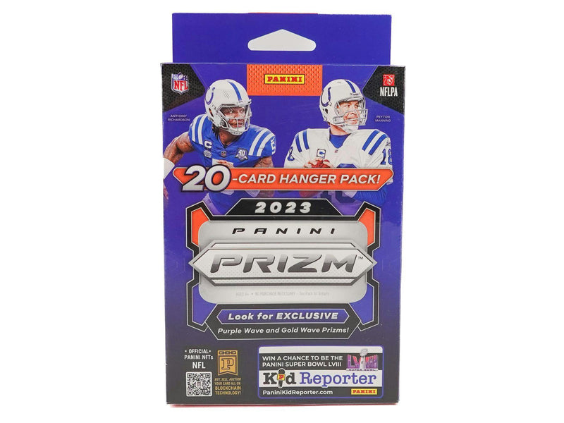 2023 Panini Prizm Football Hanger Box (Purple & Gold Wave Parallels!)