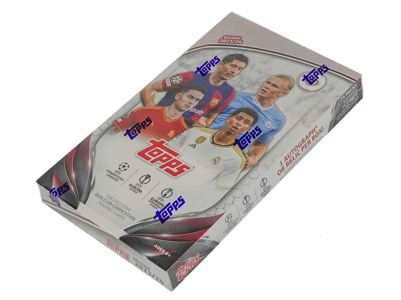 2023/24 Topps UEFA Club Competitions Soccer Hobby Box