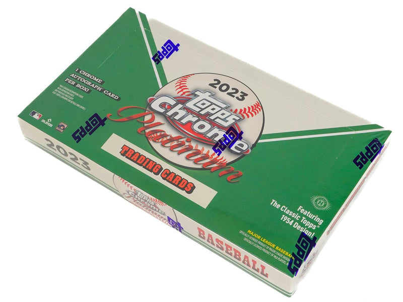 2023 Topps Chrome Platinum Anniversary Baseball Hobby Box (1 Auto/Box)