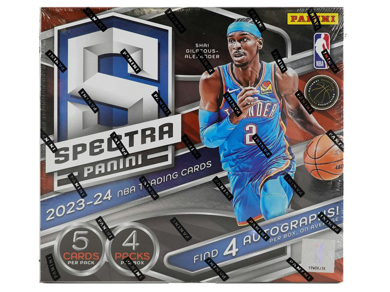 2023/24 Panini Spectra Basketball Hobby Box (4 Autos / 4 Packs)