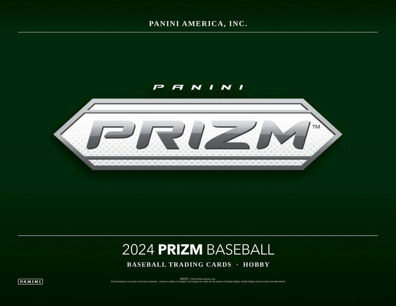 2024 Panini Prizm Baseball Hobby Box (3 Autos)