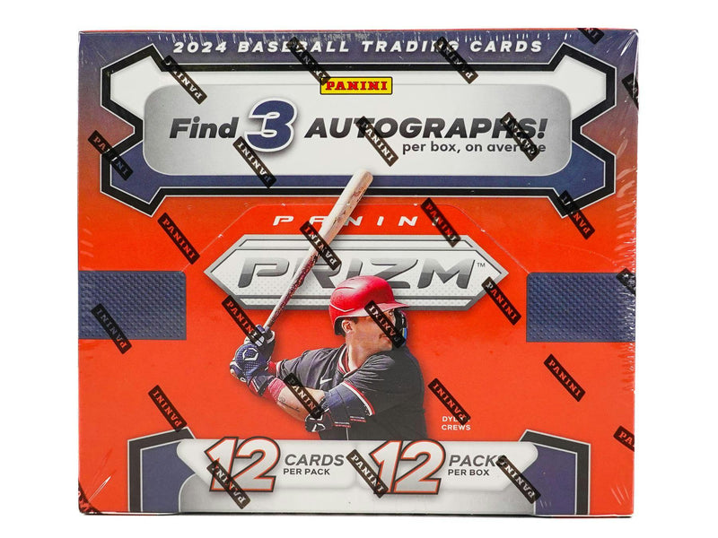 2024 Panini Prizm Baseball Hobby Box (3 Autos)