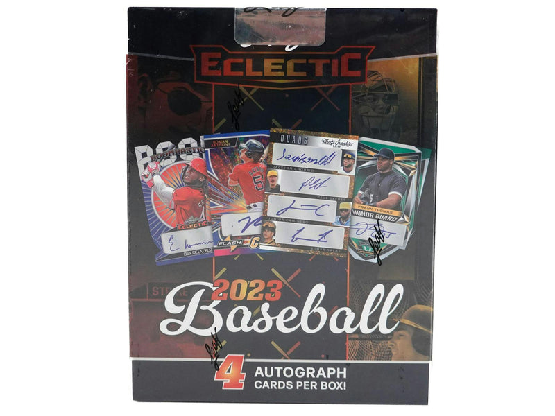 2023 Leaf Eclectic Baseball Hobby Box (4 Autos) Ely Skenes & More!