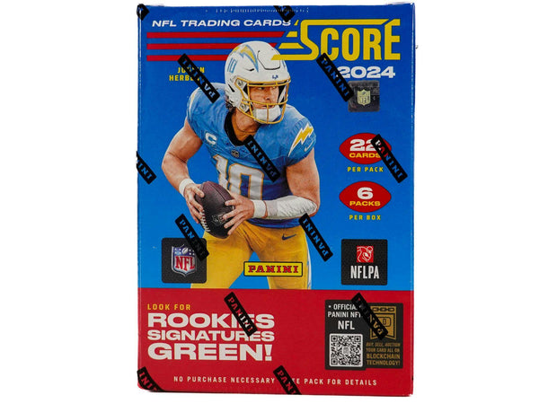 2024 Panini Score Football Blaster Box (Green Parallels)