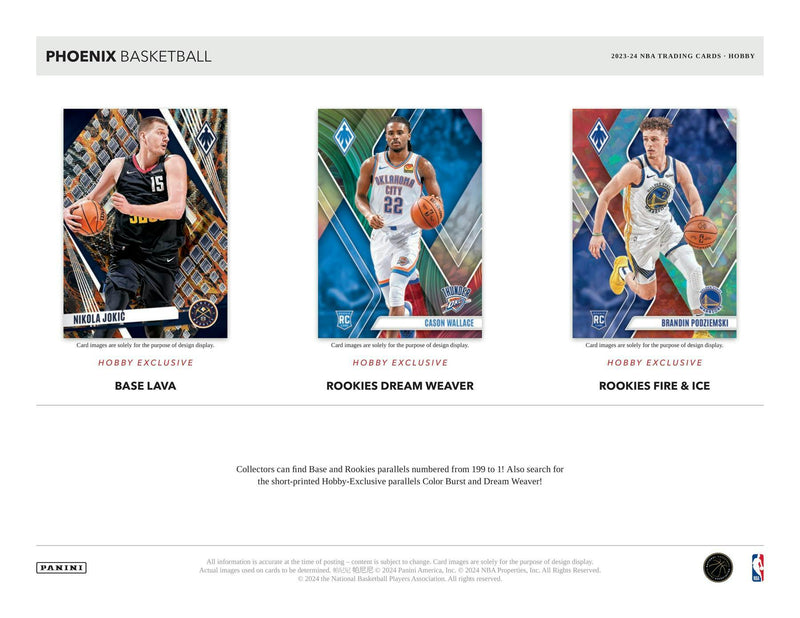 2 (TWO) PACKS of 2023/24 Panini Phoenix NBA Basketball Pull from a HOBBY BOX