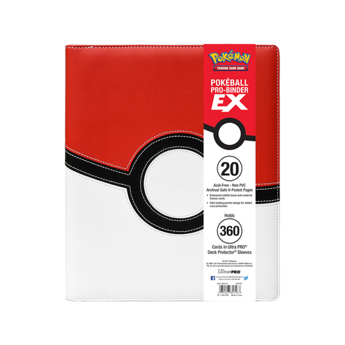 Ultra Pro: 9-Pocket Premium Portfolio: Pokémon Pokéball