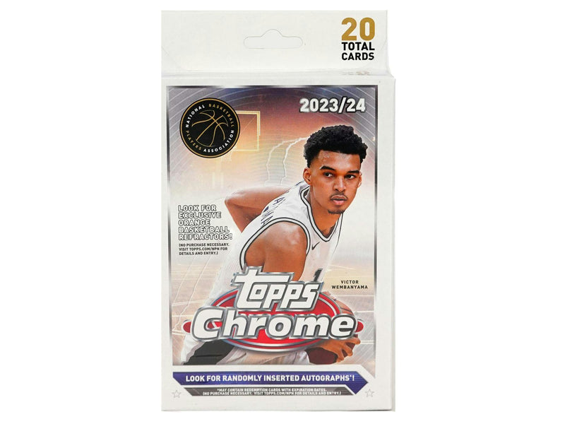 HANGER 2023/24 Topps Chrome Basketball Hanger Box (Orange Refractors)