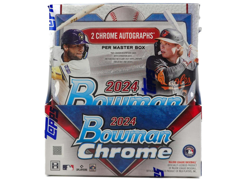 ONE MINI BOX from 2024 Bowman Chrome Baseball Master Hobby Box (1 Mini Boxes / 1 Auto)