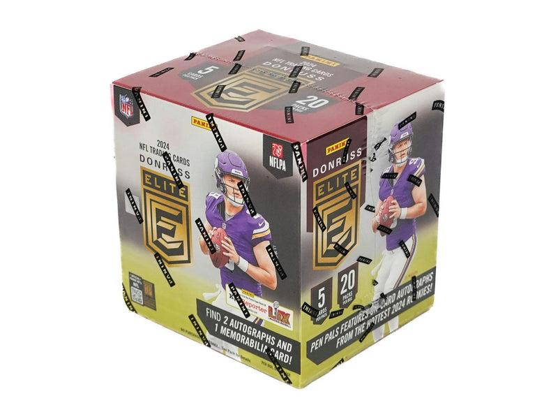 2024 Panini Donruss Elite Football Hobby Box (2 Autos / 1 Mem / 3 Numbered RCs)