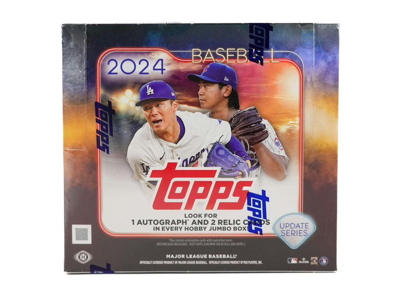 ONE HTA JUMBO PACK from 2024 Topps Update Series MLB Baseball Hobby Jumbo Box