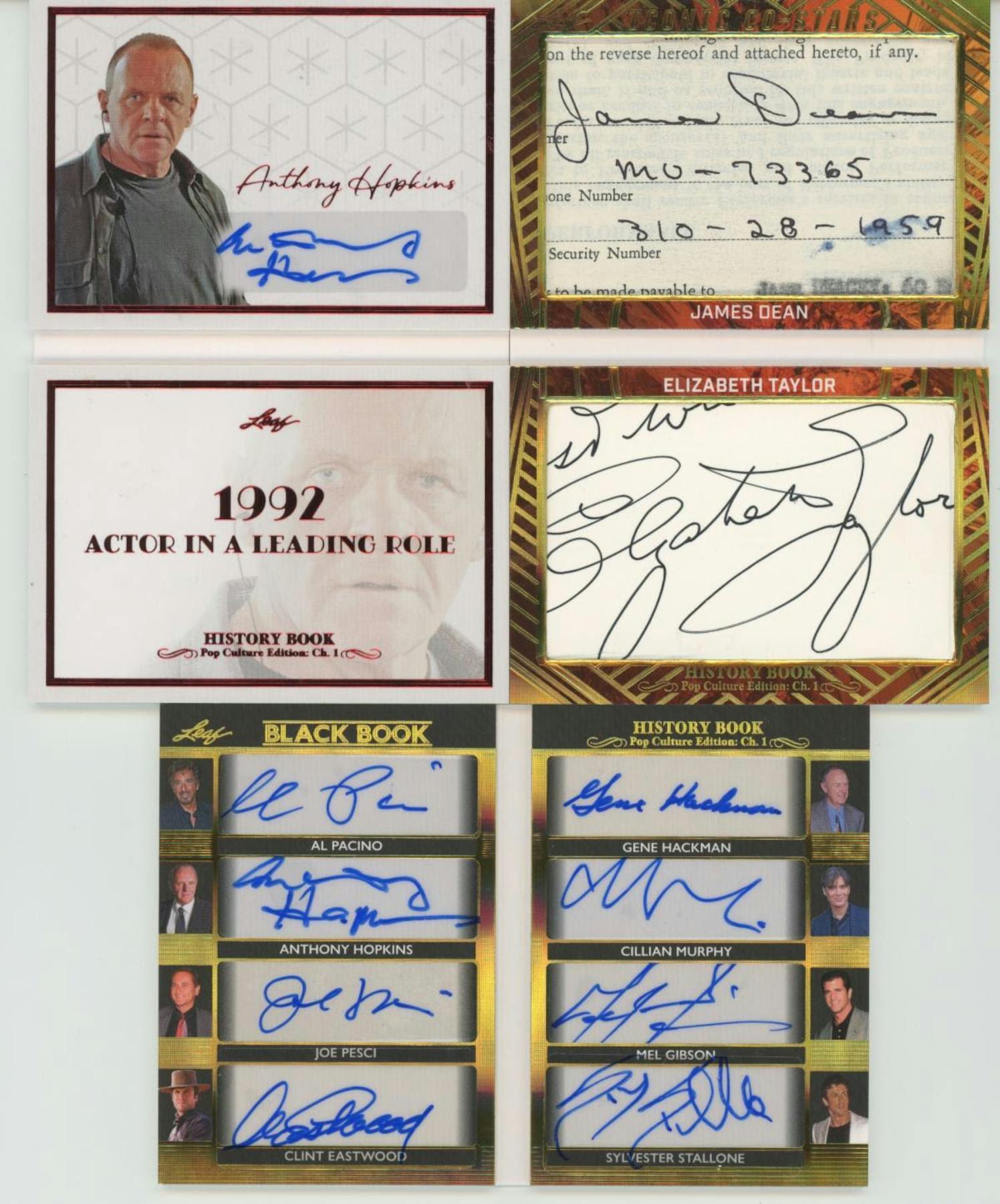 2024 Leaf History Book Pop Culture Edition Chapter 1 Hobby Box (2 Mega Hits)