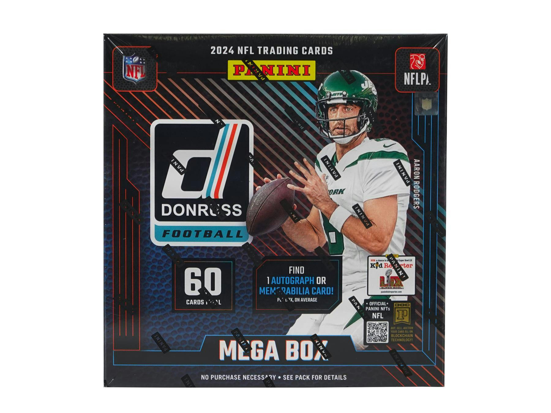 2024 Panini Donruss Football NFL Mega Box (1 Auto or Mem)