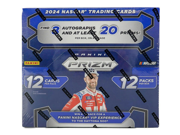 2024 Panini Prizm NASCAR Racing Hobby Box (3 Autos Plus / Box)