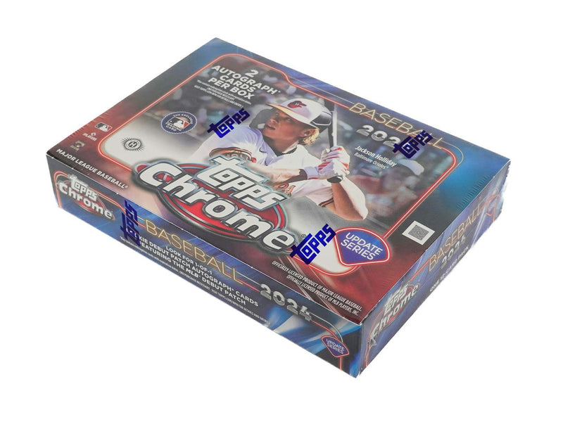 2024 Topps Chrome Update Series Baseball HTA Breaker Delight Box (2 Autos)