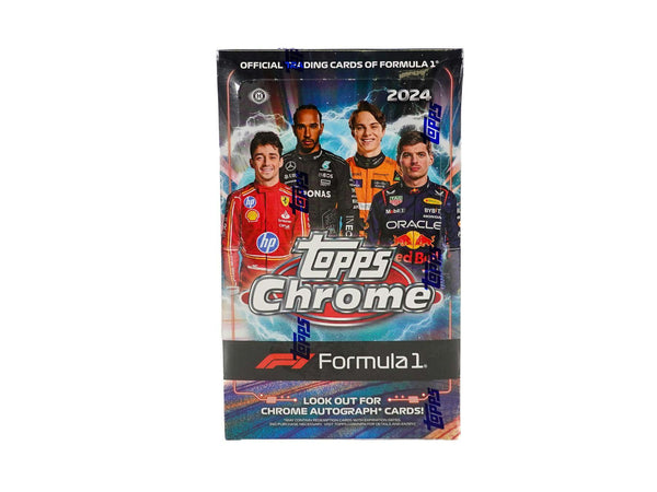 2024 Topps Chrome F1 Formula 1 Racing Hobby Box