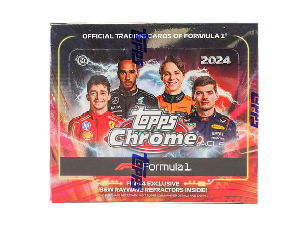 2024 Topps Chrome Formula 1 Racing Hobby Lite Qualifying Lap F1 Box