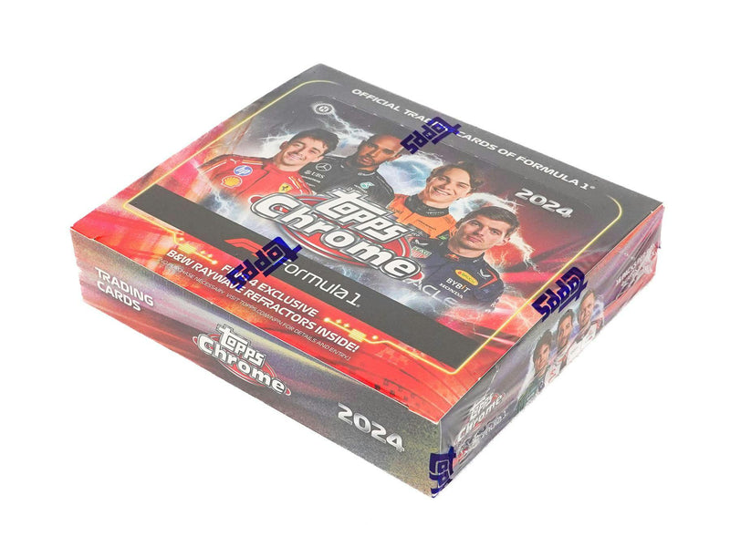 2024 Topps Chrome Formula 1 Racing Hobby Lite Qualifying Lap F1 Box