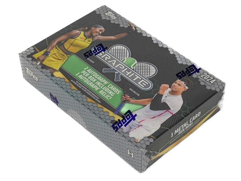 2024 Topps Graphite Tennis Hobby Box (2 Autographs)