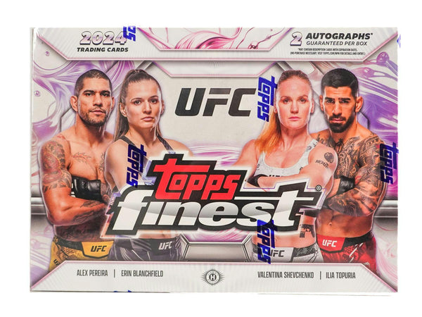 2024 Topps UFC Finest Hobby Box (2 Autos)