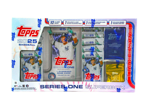 2025 Topps Series 1 Baseball Super Box