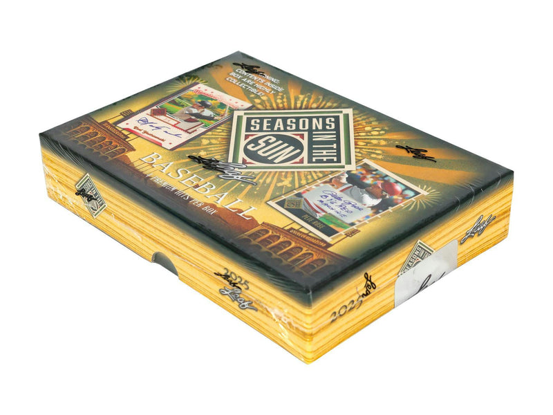 2025 Leaf Seasons in the Sun Baseball Hobby Box (Babe Ruth, Jackie Robinson, and more)