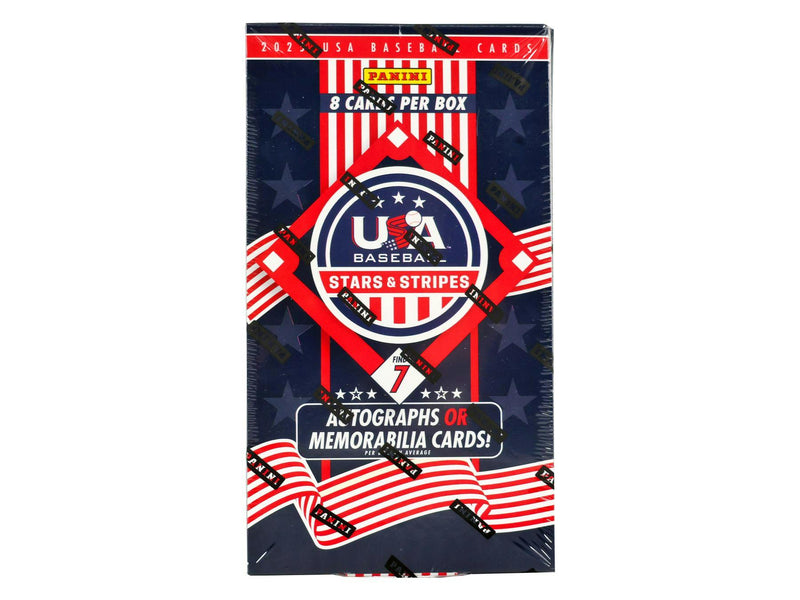 2025 Panini USA Stars & Stripes Baseball Hobby Box (7 Auto or Mem)