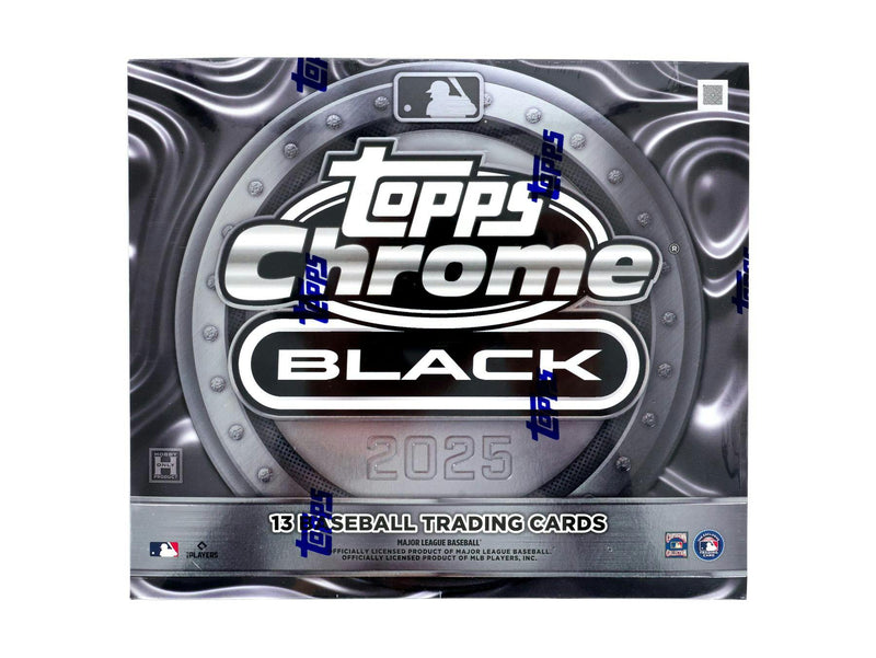 2025 Topps Chrome Black Baseball Hobby Box (1 Auto) April 30th