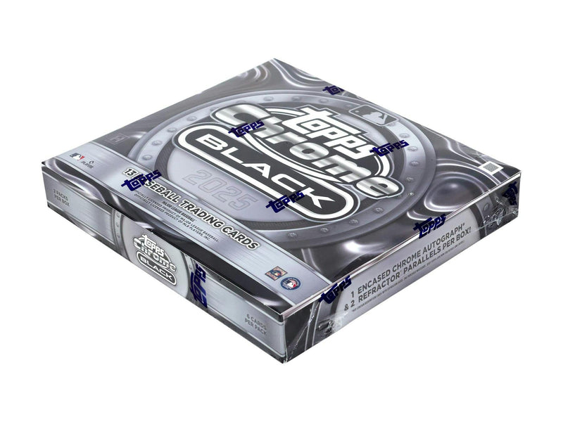 2025 Topps Chrome Black Baseball Hobby Box (1 Auto) April 30th