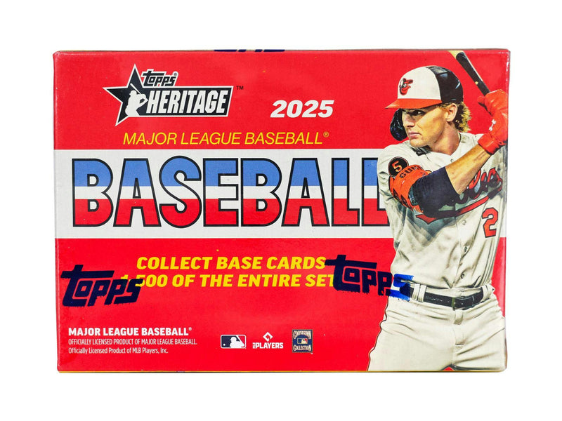 2025 Topps Heritage Baseball Blaster Box (Dark Green Bordered)