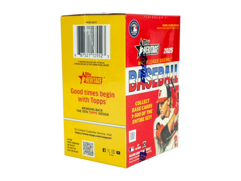 2025 Topps Heritage Baseball Blaster Box (Dark Green Bordered)