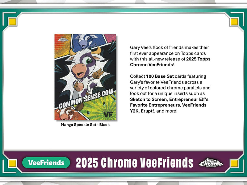 2025 Topps VeeFriends Chrome Hobby Box (May 7th)