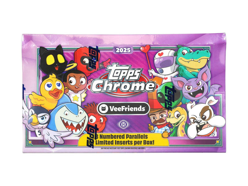 2025 Topps VeeFriends Chrome Hobby Box (May 7th)