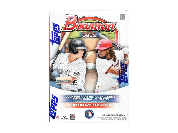 2025 Bowman Baseball Blaster Value Box (Green Parallels)